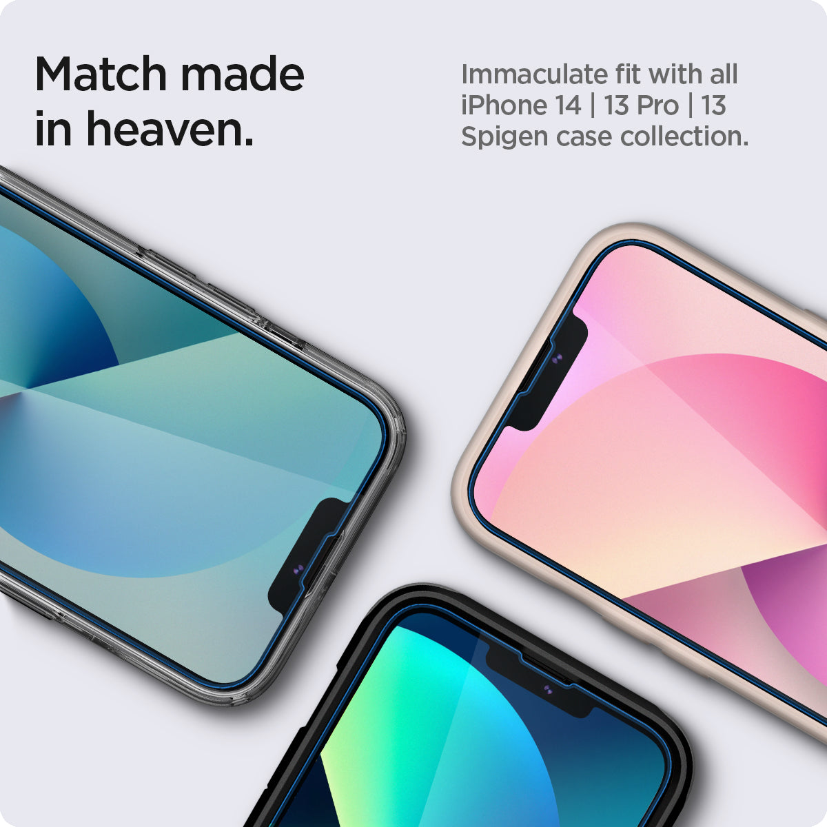iPhone 14 Series - EZ Fit GLAS.tR | Sensor Protected