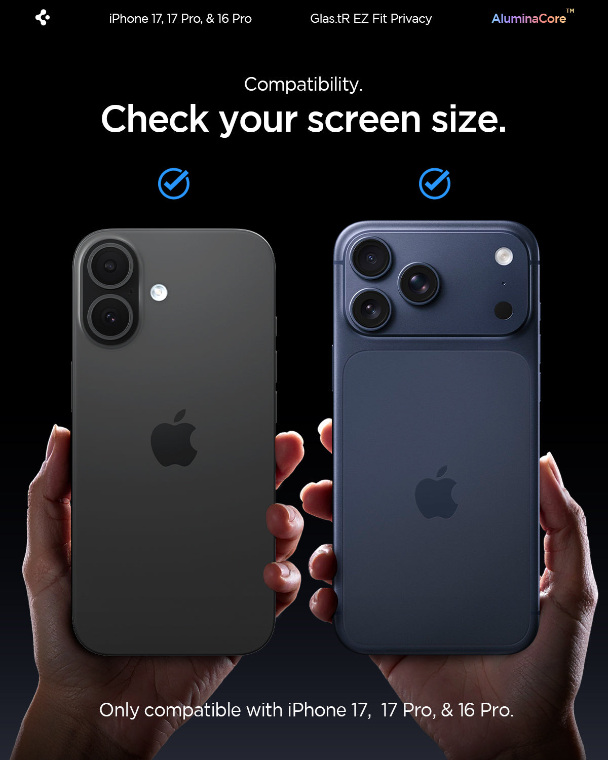 iPhone 17 Series - GLAS.tR EZ Fit | Privacy