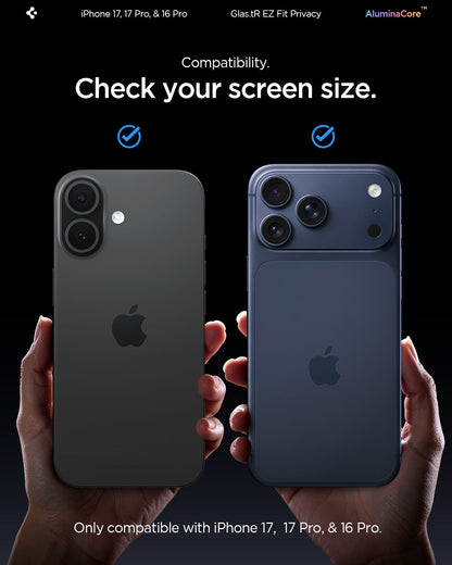 iPhone 17 Series - GLAS.tR EZ Fit | Privacy