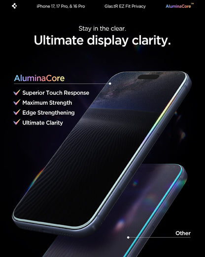iPhone 17 Series - GLAS.tR EZ Fit | Privacy