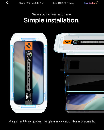 iPhone 17 Series - GLAS.tR EZ Fit | Privacy