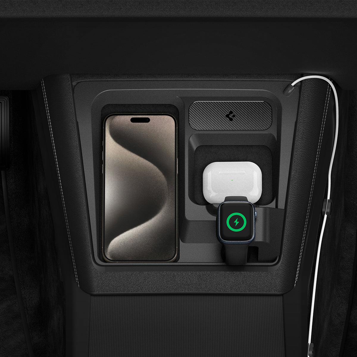 Tesla Series - 3 in 1 Charging Organizer | TO272