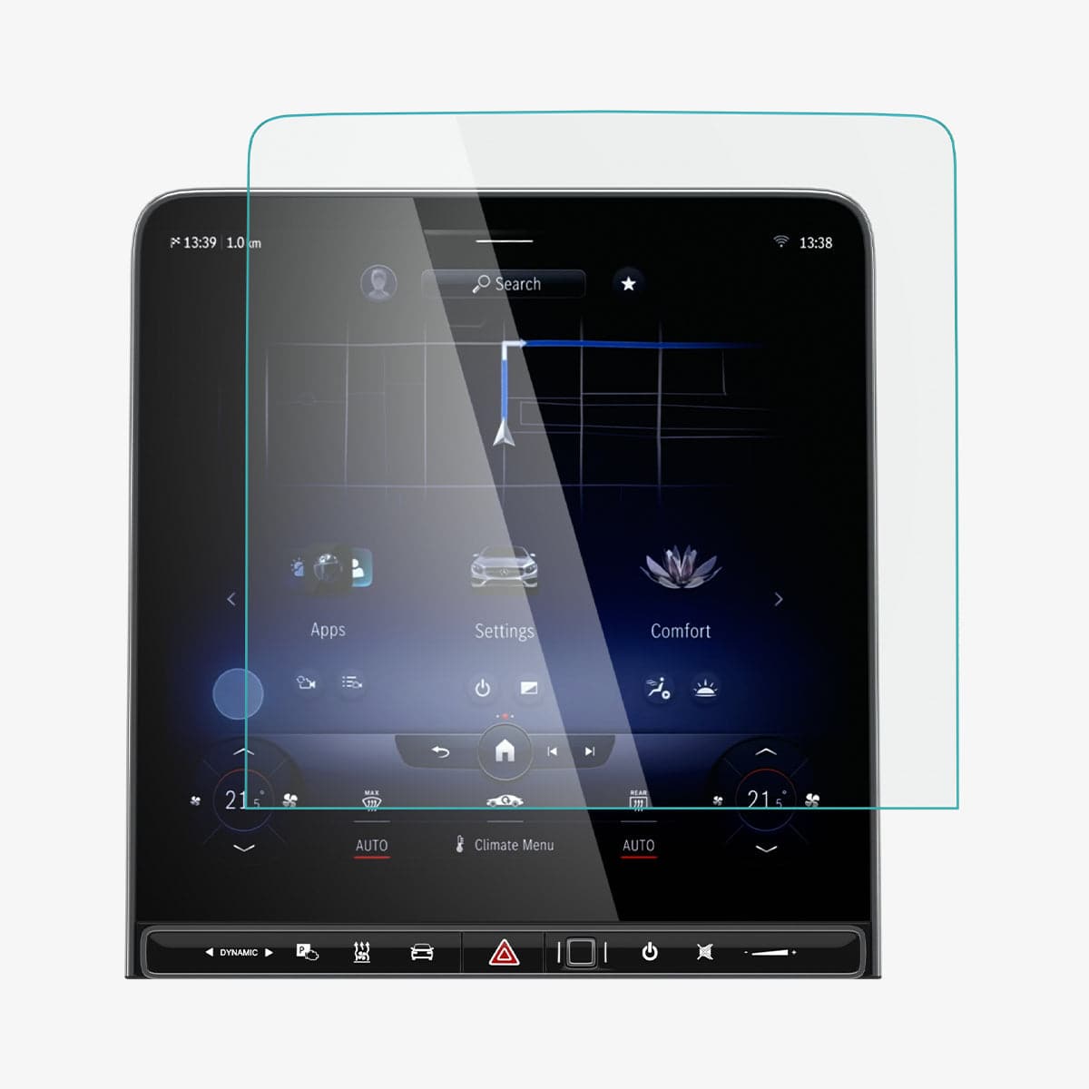 Mercedes Models - Screen Protector GLAS.tR EZ Fit