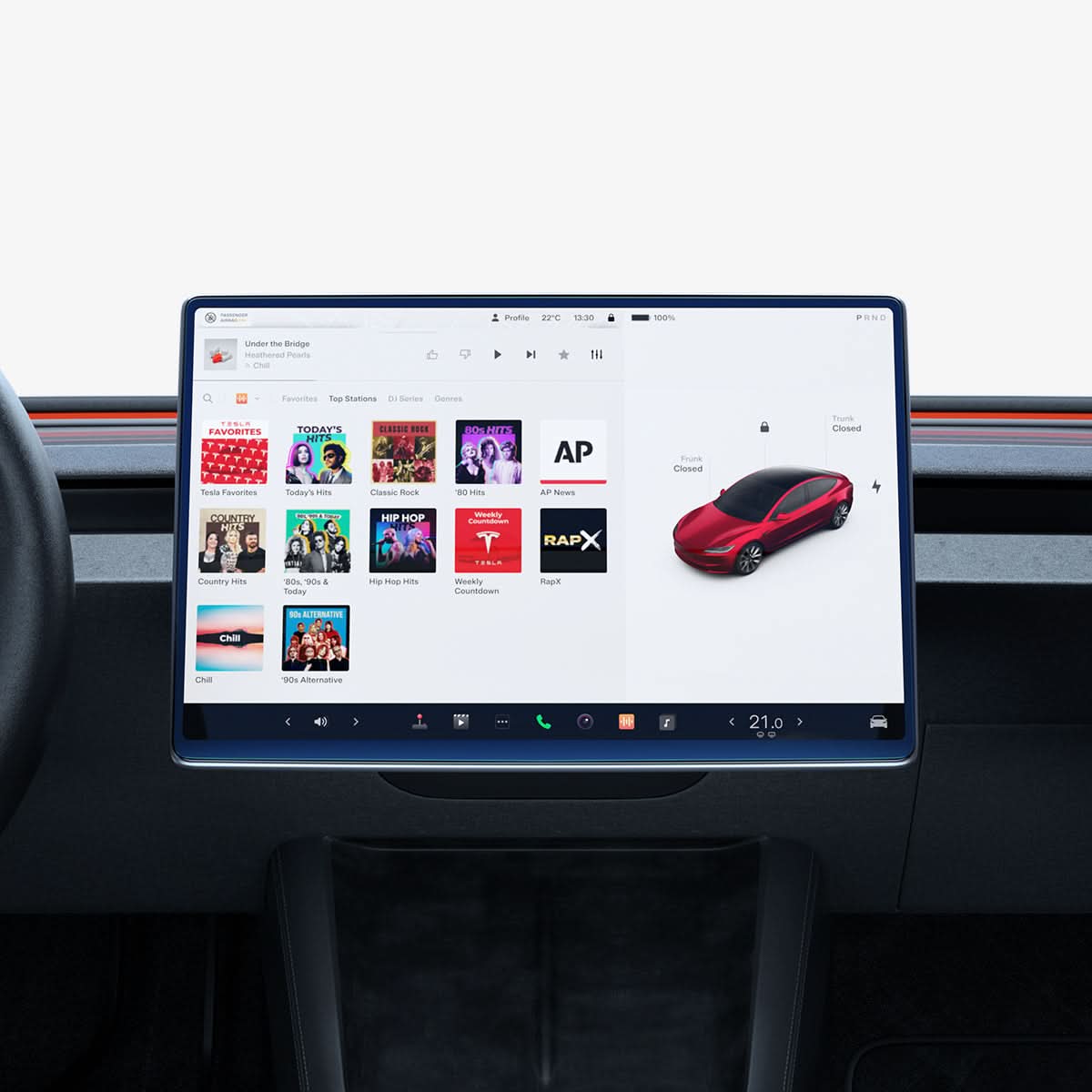 Tesla Series - Screen Protector GLAS.tR EZ Fit | 15.4 inch