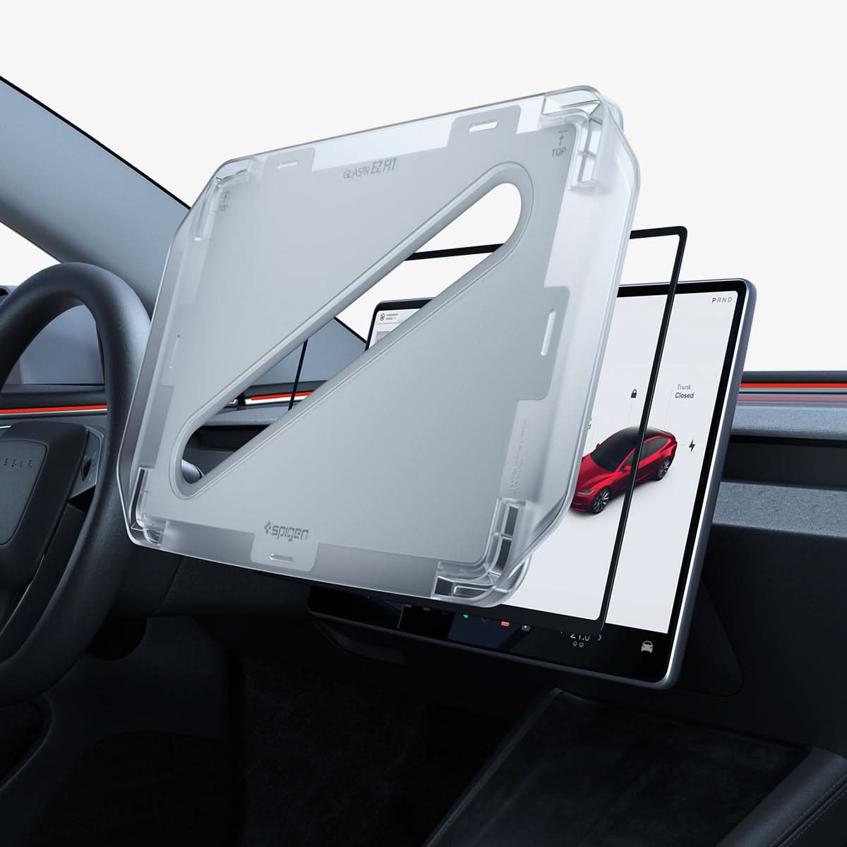 Tesla Series - Screen Protector GLAS.tR EZ Fit | 15 inch