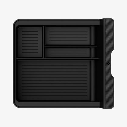 Tesla Series - Sliding Center Console Organizer Upper Tray | 4-Section