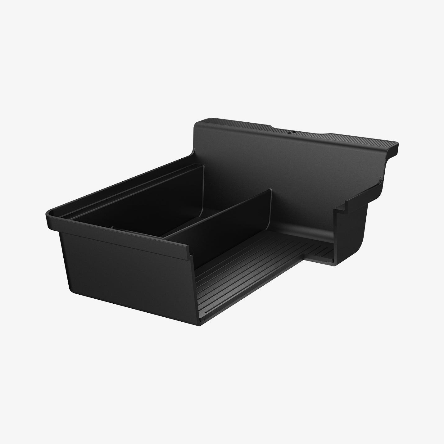 Tesla Series - Sliding Center Console Organizer Upper Tray | 4-Section