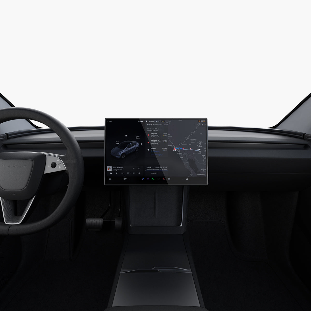 Tesla Series - Screen Protector GLAS.tR EZ Fit | 16 inch