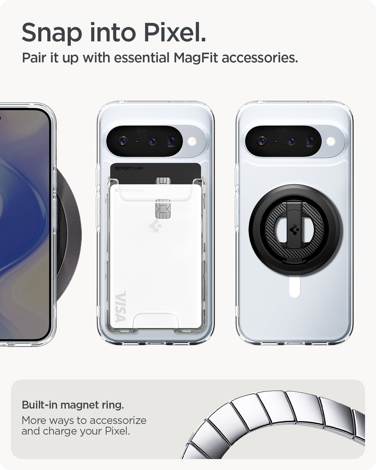 Pixel 10 Series - Ultra Hybrid Metal Ring (Mag Fit)