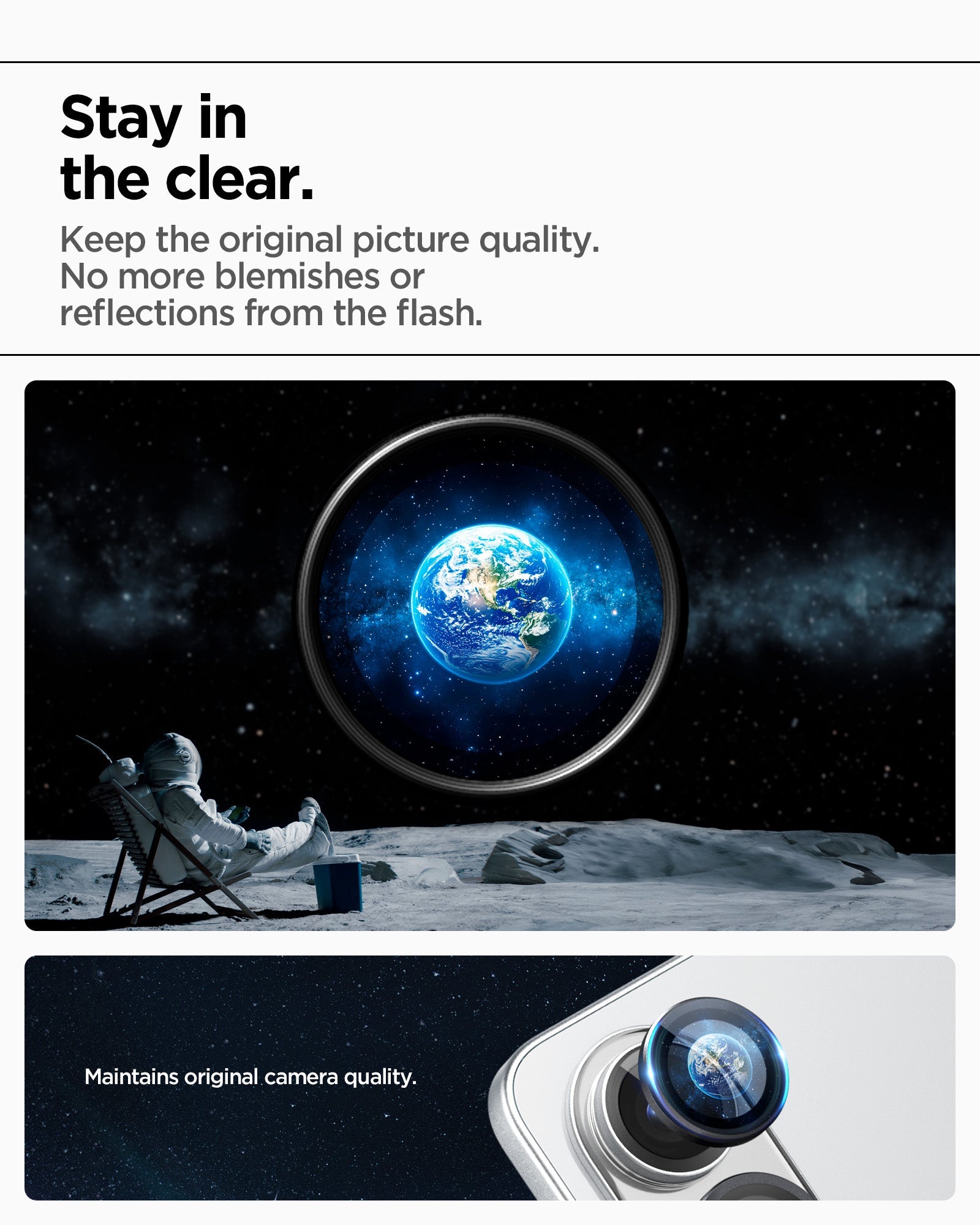 Galaxy S25 Edge - Optik EZ Fit Lens Pro Protector