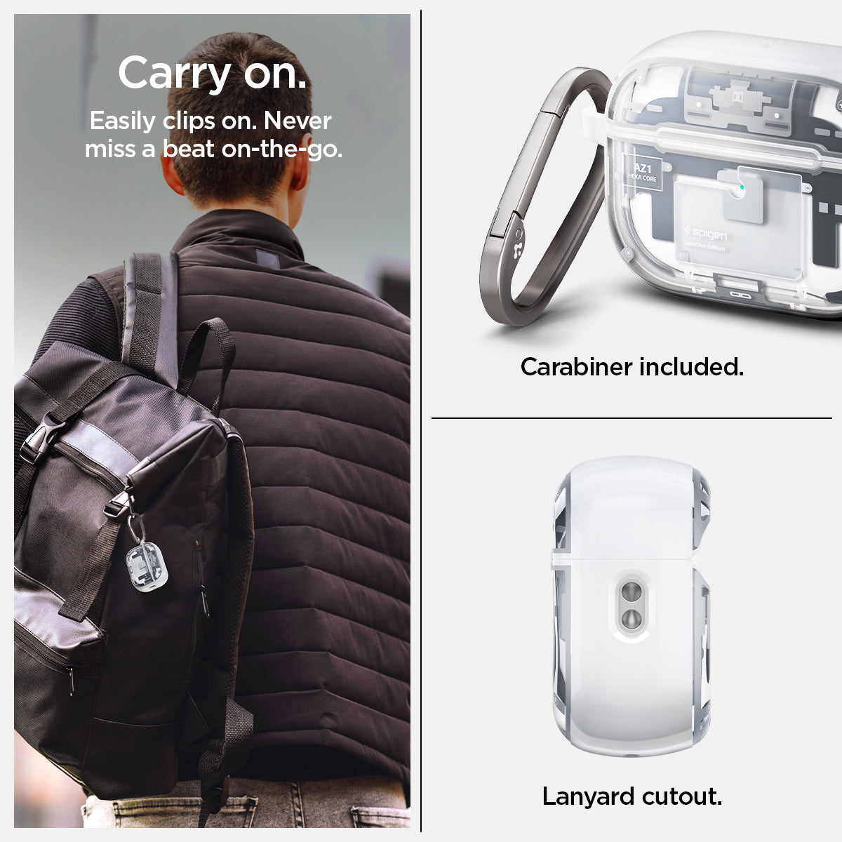 AirPods Series - Ultra Hybrid Zero One (Mag Fit)