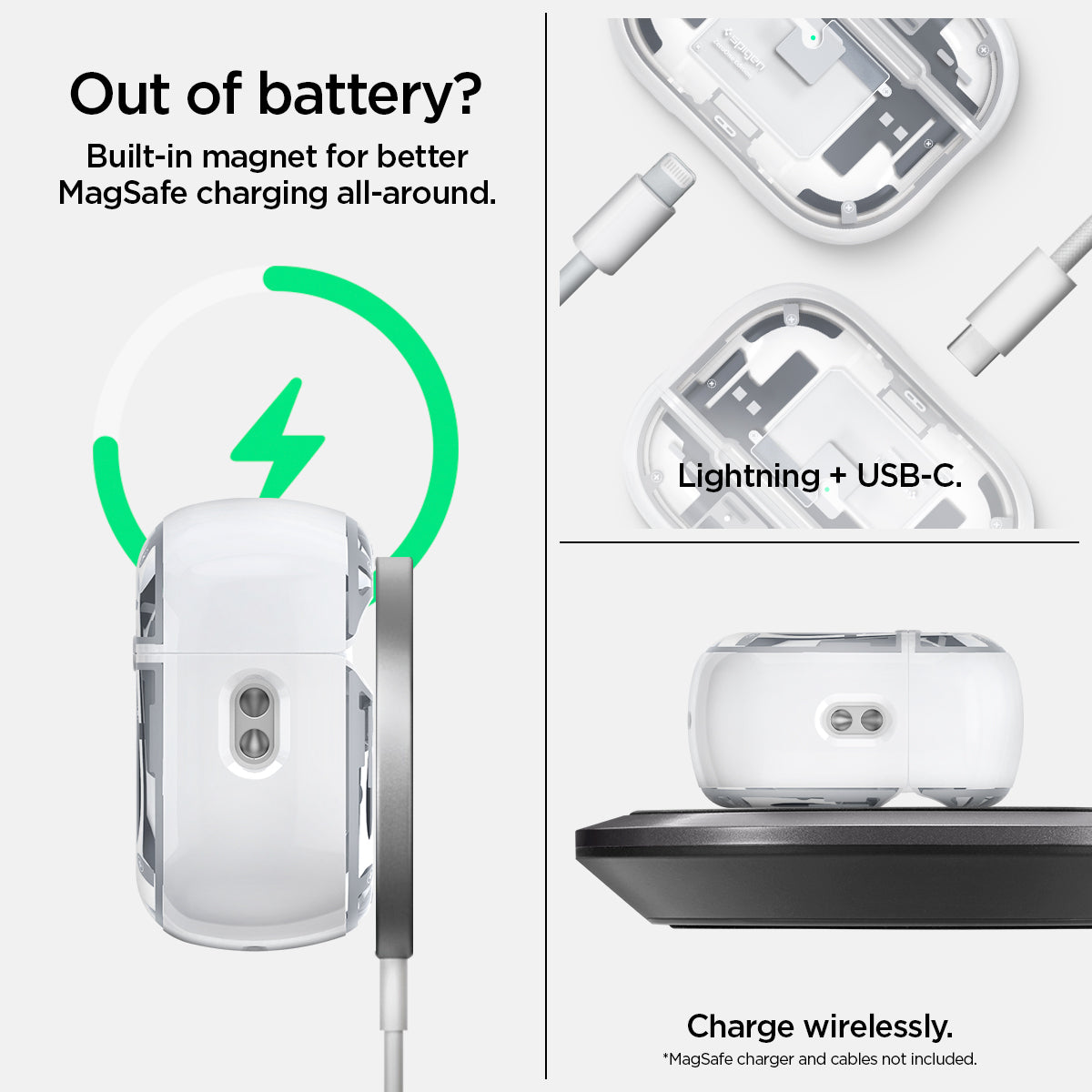 AirPods Series - Ultra Hybrid Zero One (Mag Fit)
