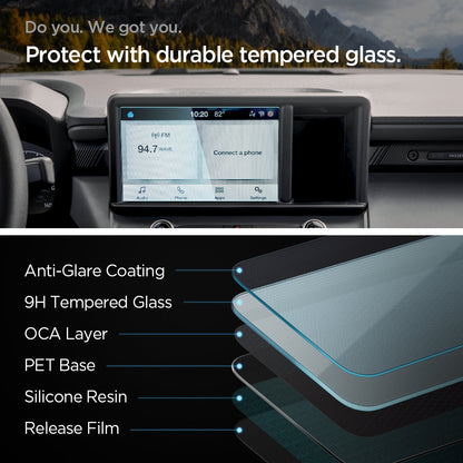 Ford Models - Screen Protector GLAS.tR SLIM | Anti-Glare
