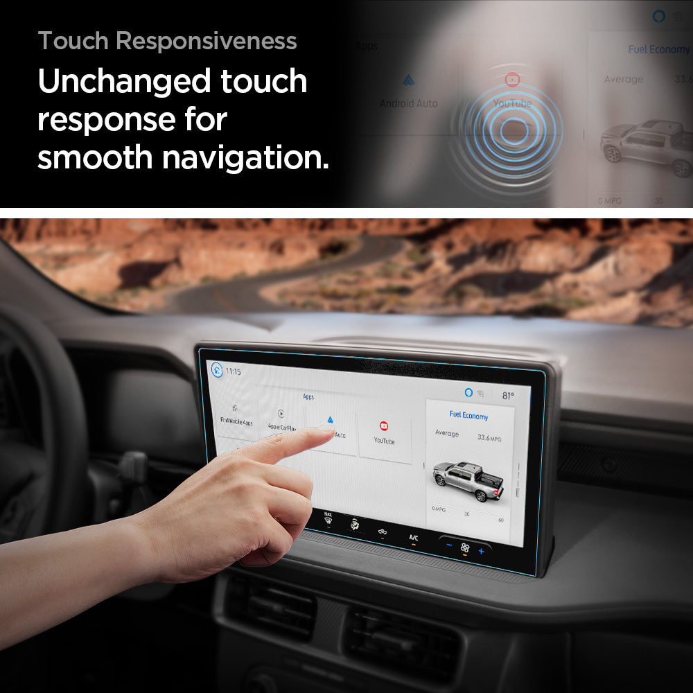 Ford Models - Screen Protector GLAS.tR SLIM | Anti-Glare