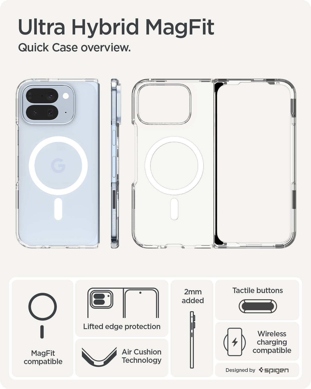 Pixel 10 Series - Ultra Hybrid Metal Ring (Mag Fit)