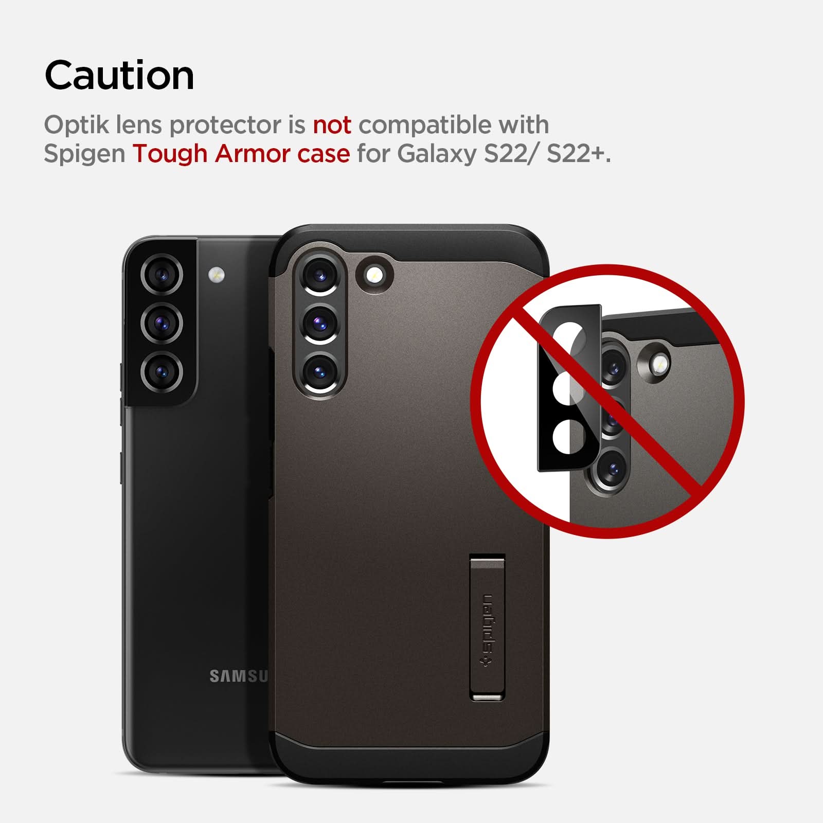 Galaxy S22 Series - Optik Lens Protector
