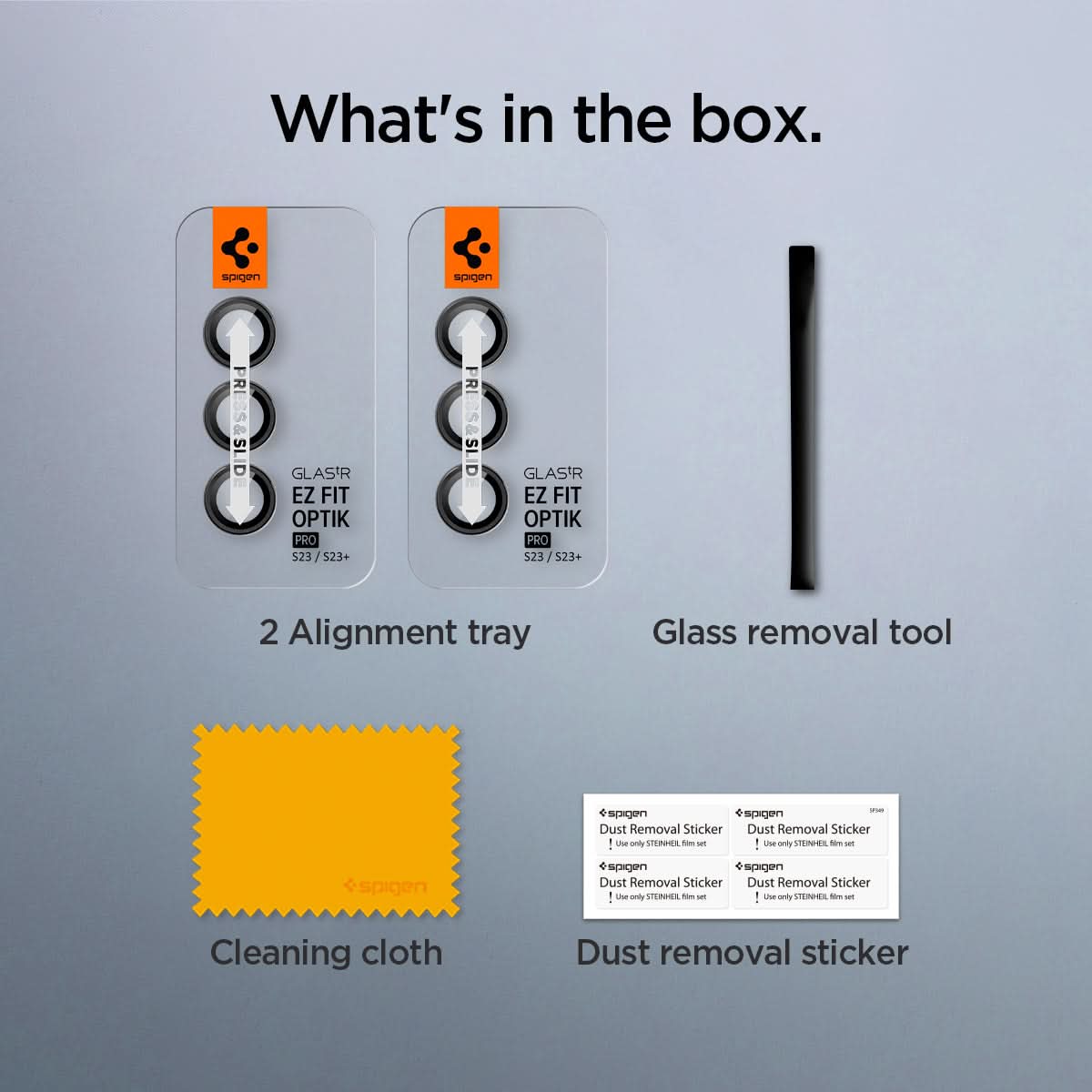 Galaxy S23 Series - Optik Pro EZ Fit Lens Protector