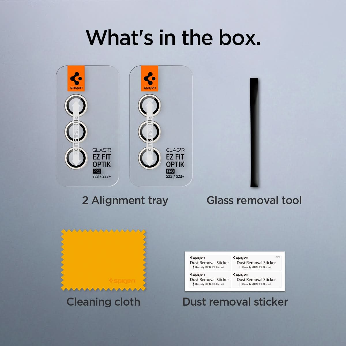 Galaxy S23 Series - Optik Pro EZ Fit Lens Protector