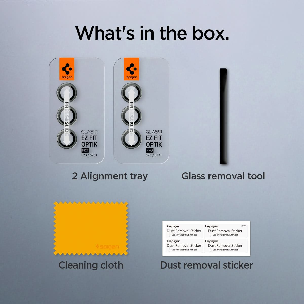 Galaxy S23 Series - Optik Pro EZ Fit Lens Protector