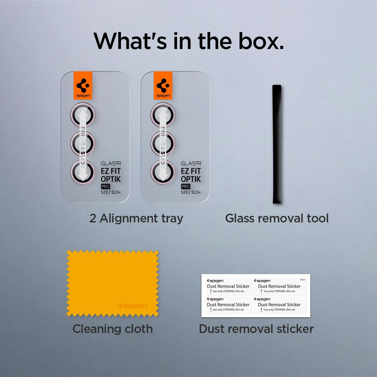 Galaxy S23 Series - Optik Pro EZ Fit Lens Protector