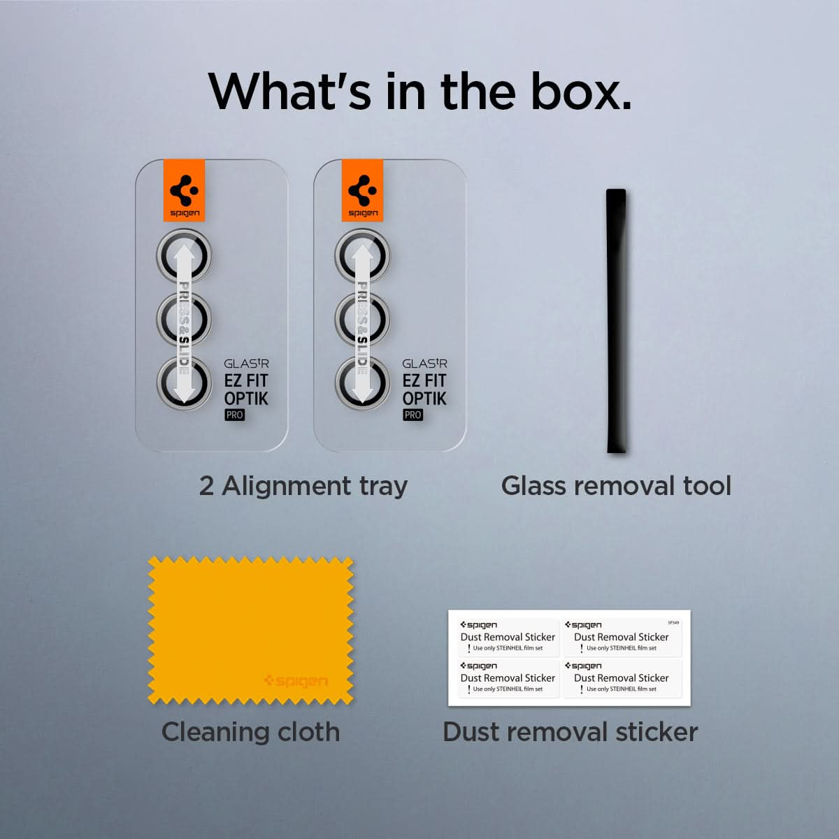 Galaxy S24 Series - Optik Pro EZ Fit Lens Protector