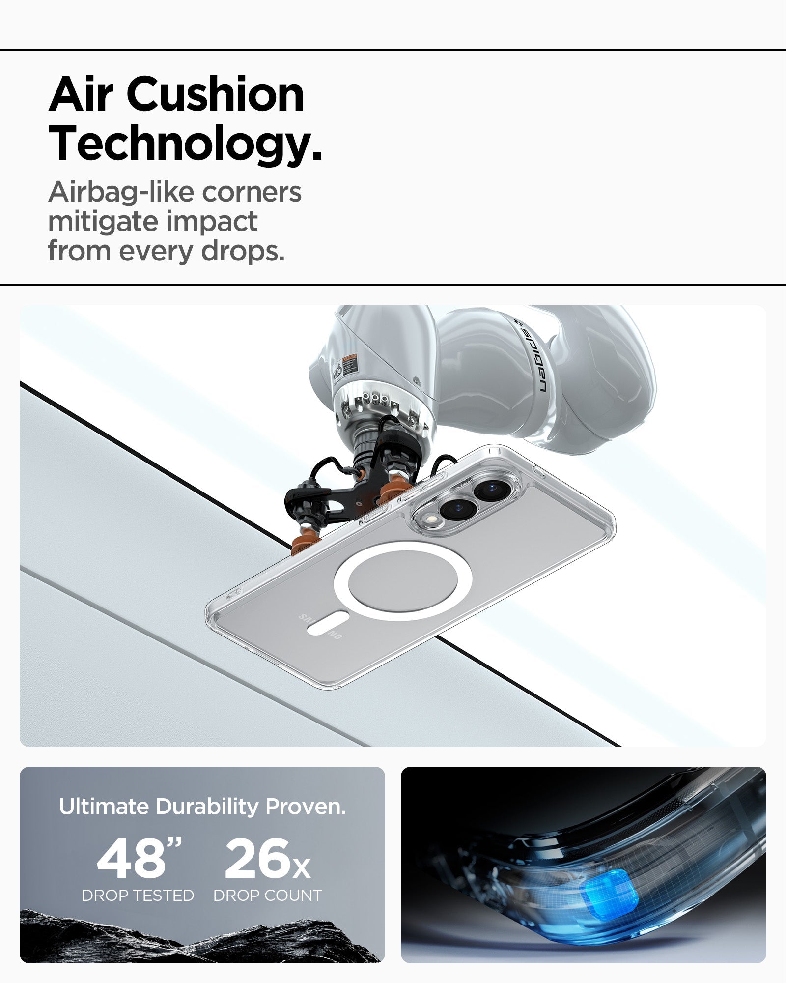 Galaxy S25 Edge - Ultra Hybrid (Mag Fit)