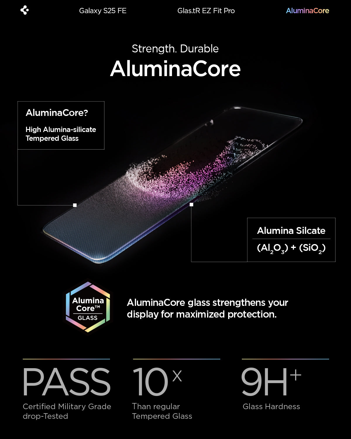 Galaxy S25 FE Series - GLAS.tR EZ Fit Pro