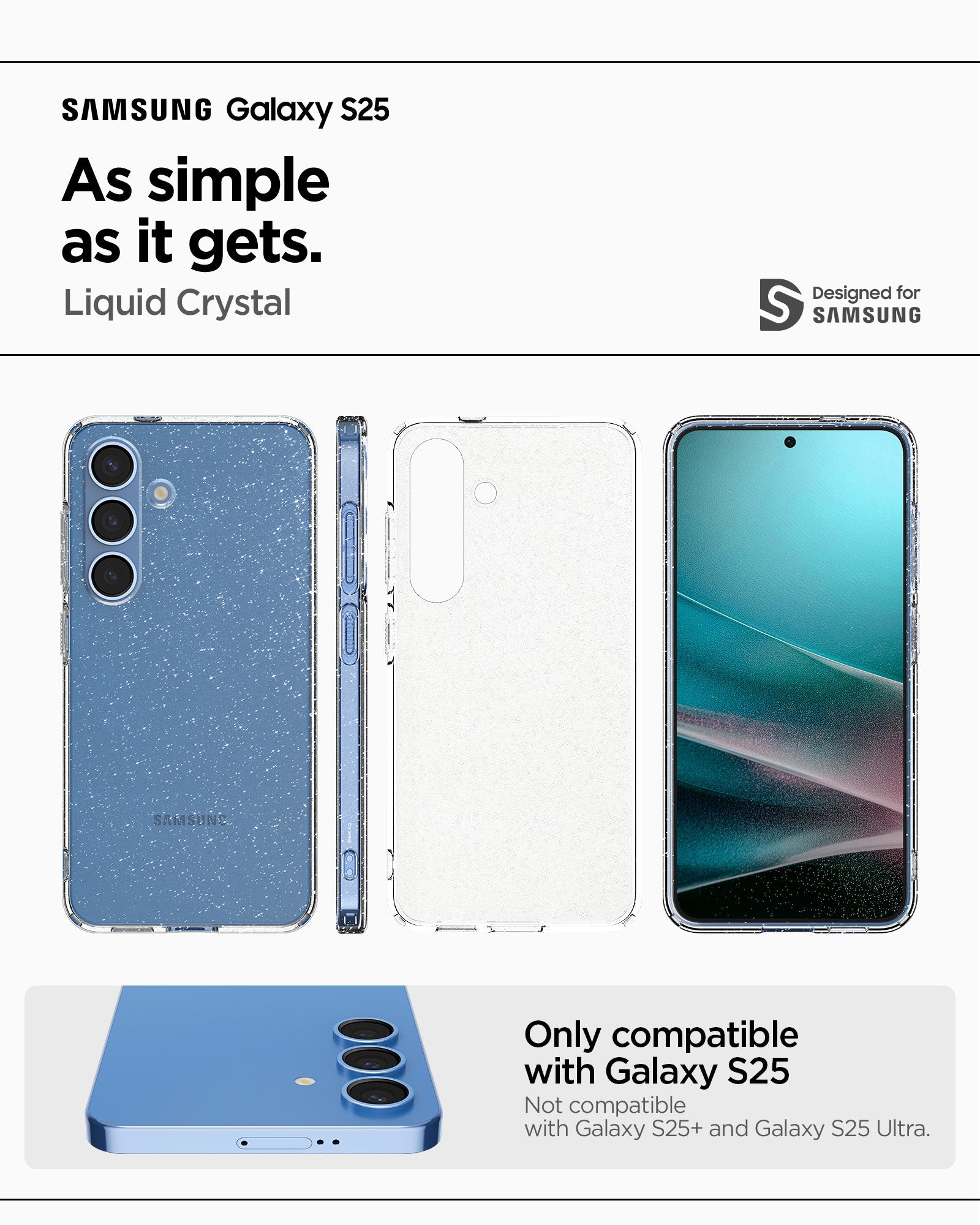 Galaxy S25 Series - Liquid Crystal Glitter
