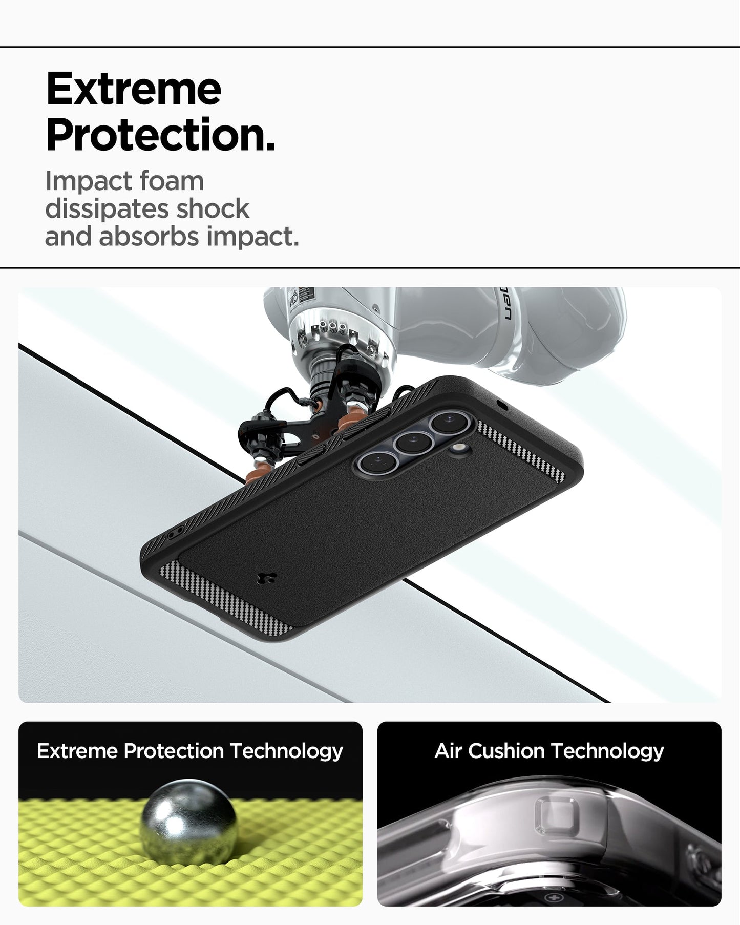 Galaxy S25 Series - Rugged Armor (Mag Fit)