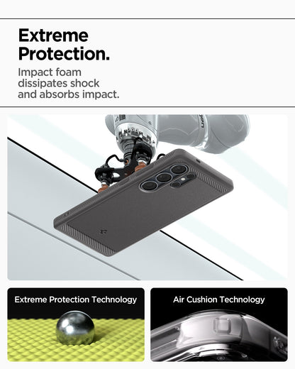 Galaxy S25 Series - Rugged Armor (Mag Fit)