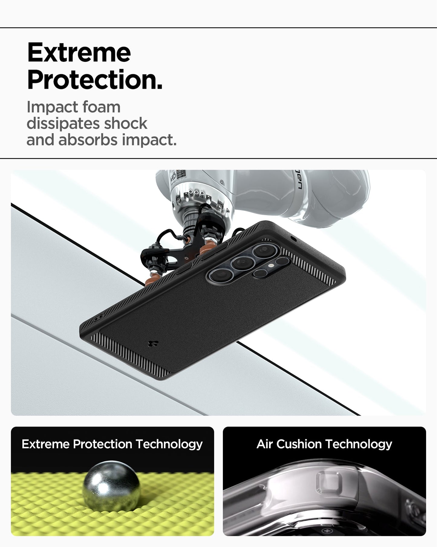Galaxy S25 Series - Rugged Armor (Mag Fit)