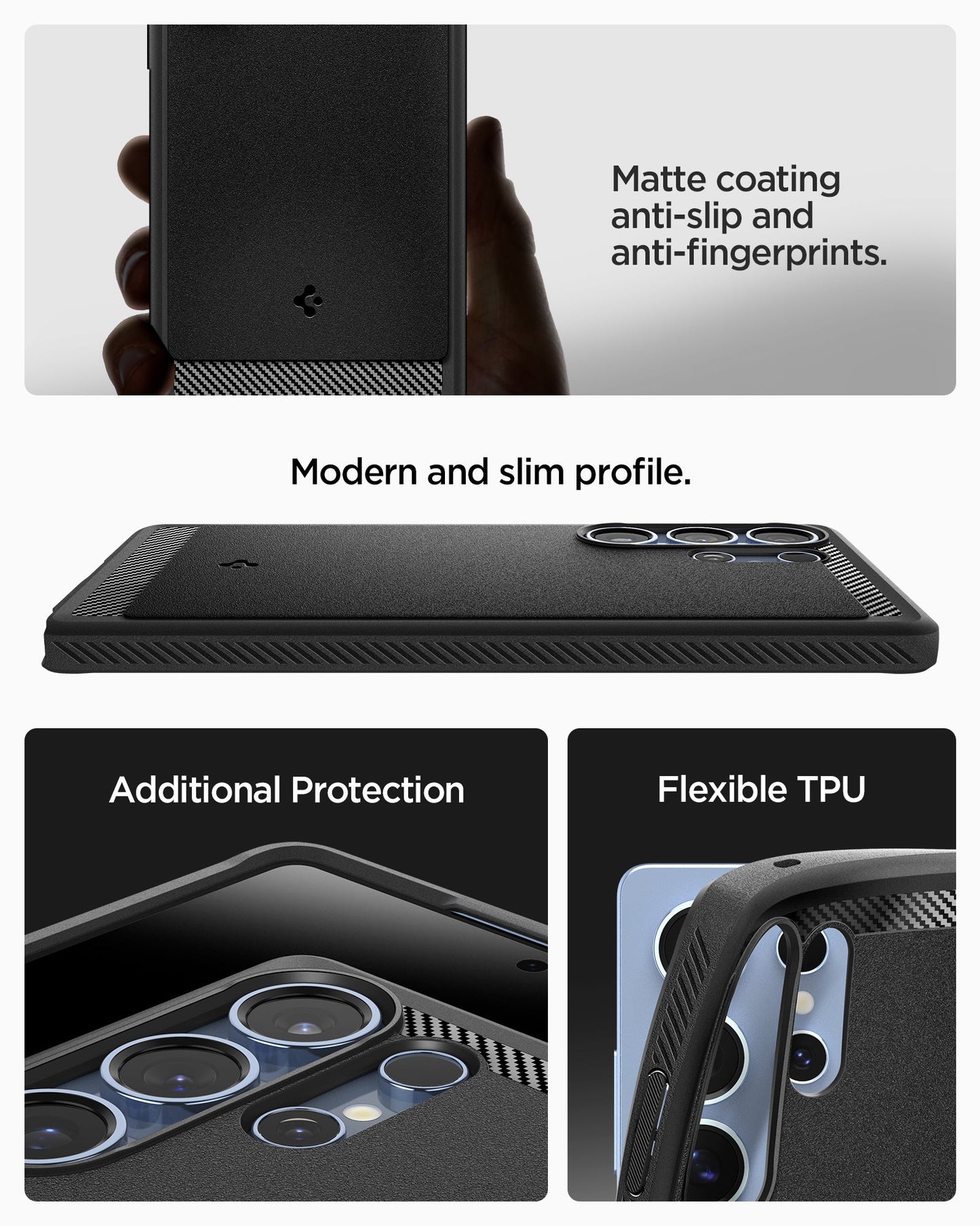 Galaxy S25 Series - Rugged Armor (Mag Fit)