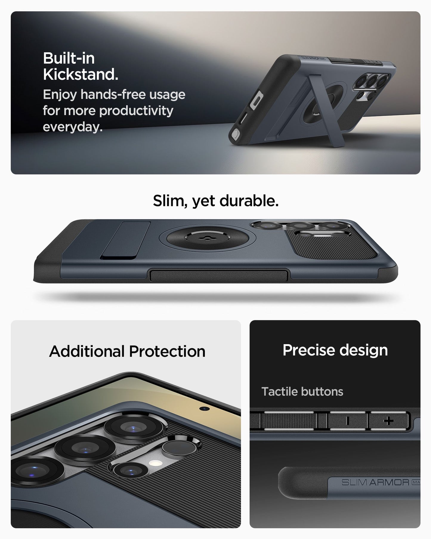 Galaxy S25 Series - Slim Armor (Mag Fit)