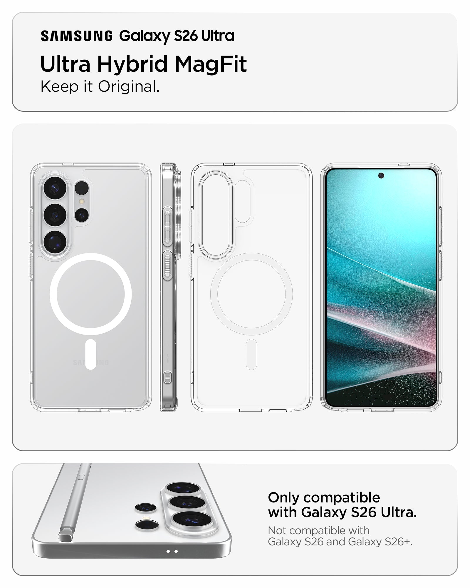 Galaxy S26 Series - Ultra Hybrid (Mag Fit)
