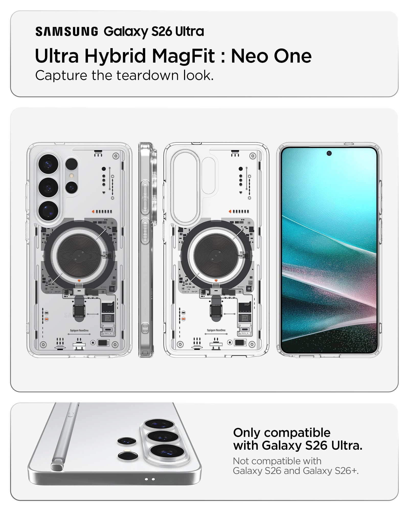 Galaxy S26 Series - Ultra Hybrid Neo One (Mag Fit)