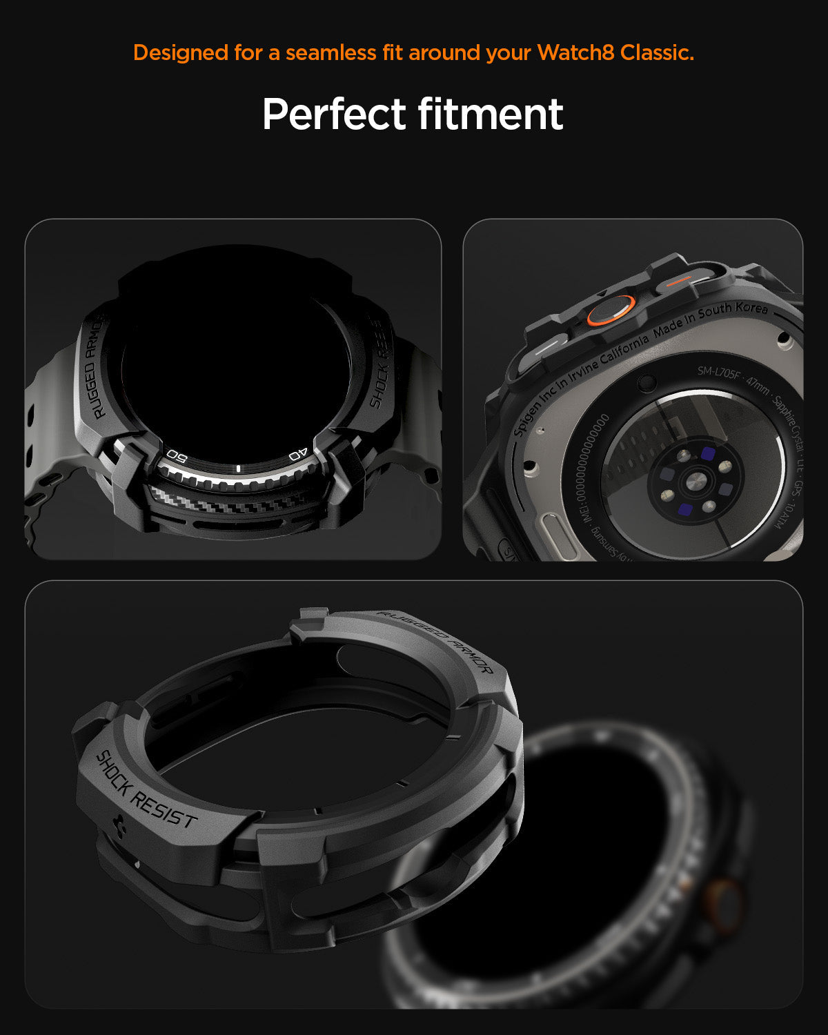 Galaxy Watch 8 Series - Rugged Armor