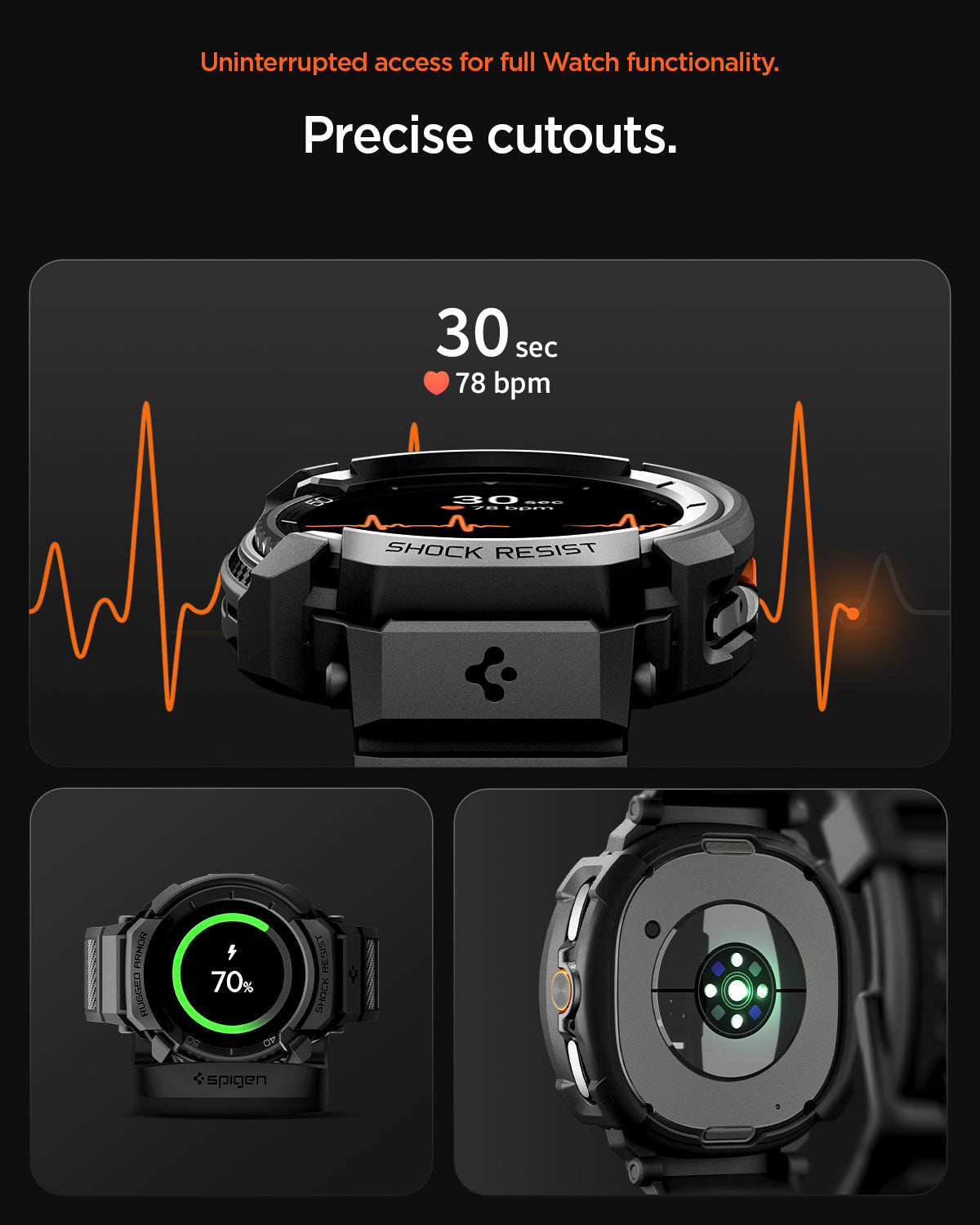 Galaxy Watch 8 Series - Rugged Armor Pro