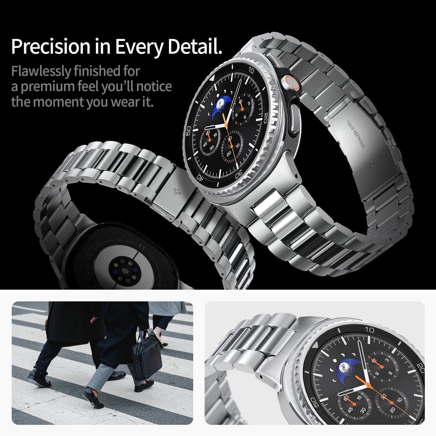 Galaxy Watch 8 Series - Modern Fit 316L Band