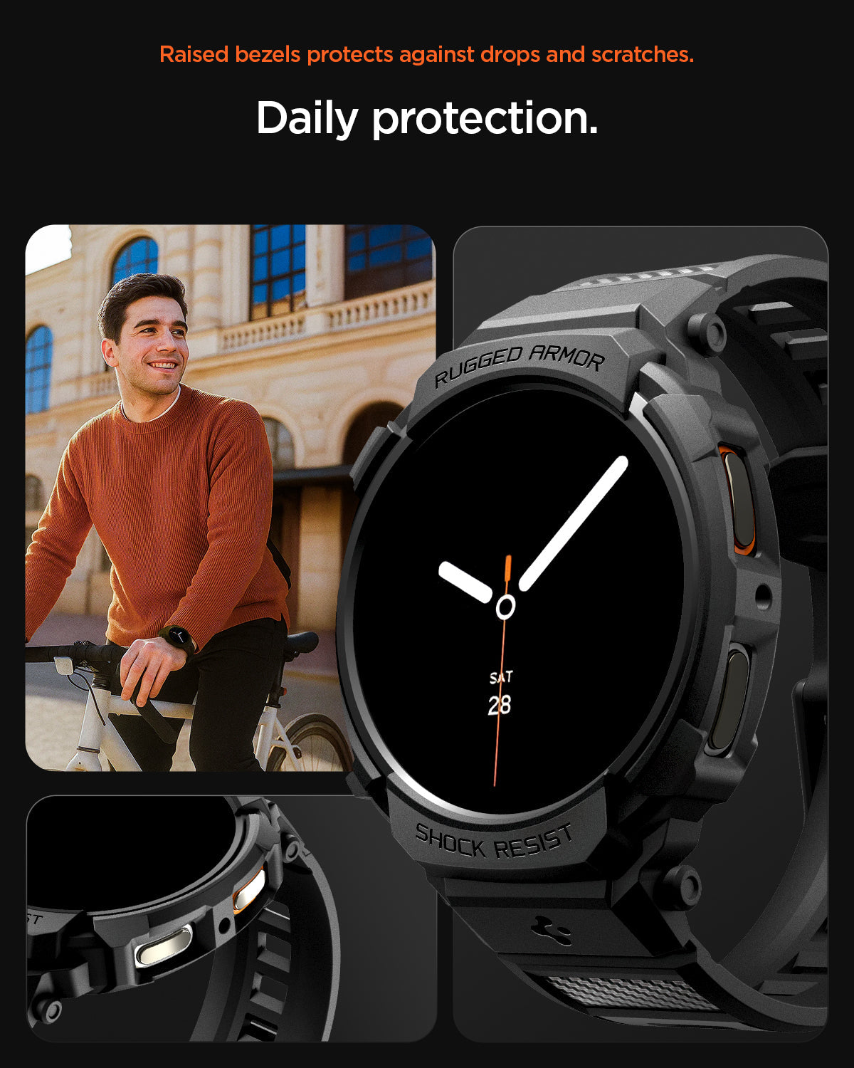 Galaxy Watch 8 Series - Rugged Armor Pro