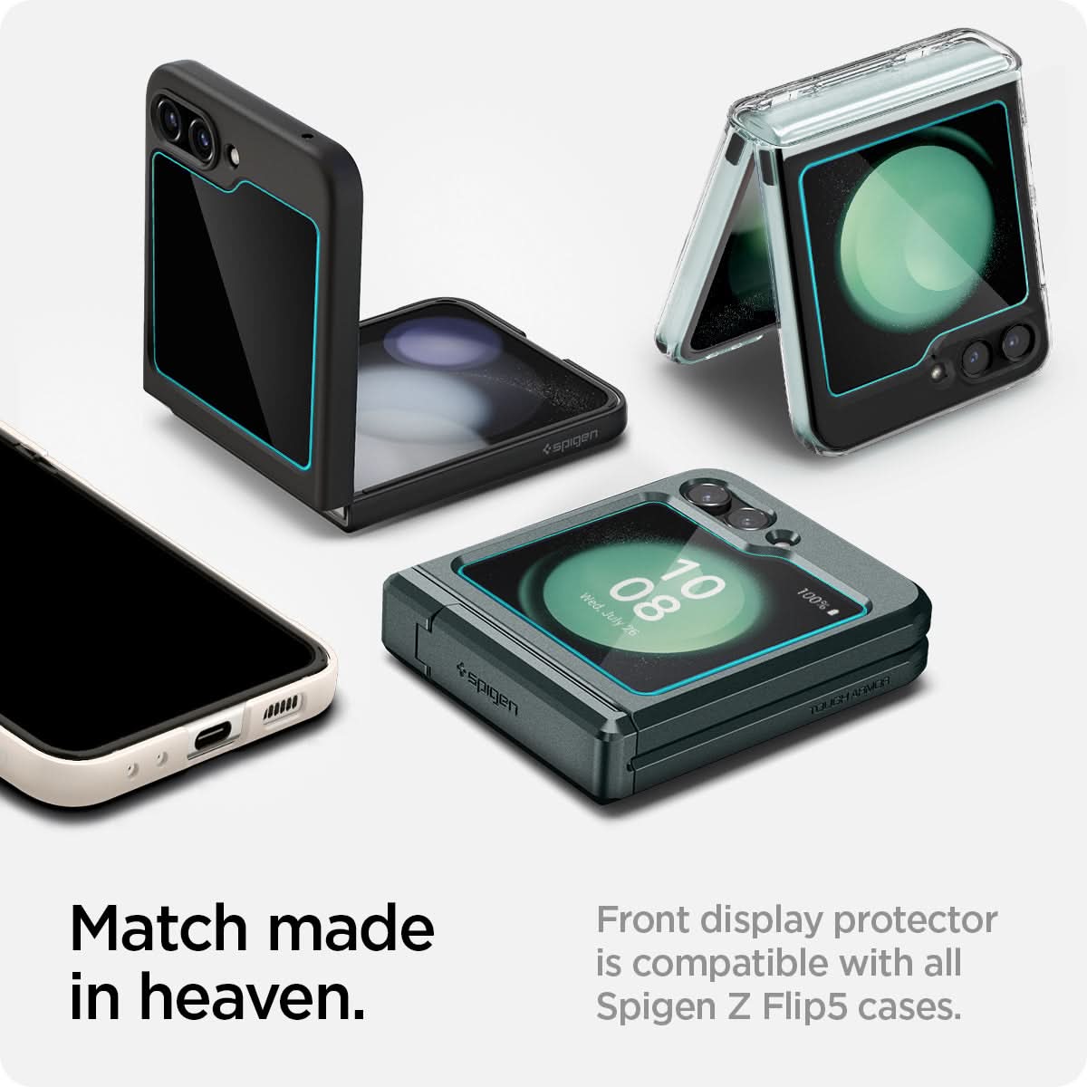 Galaxy Z Flip 5 Series - GLAS.tR EZ Fit
