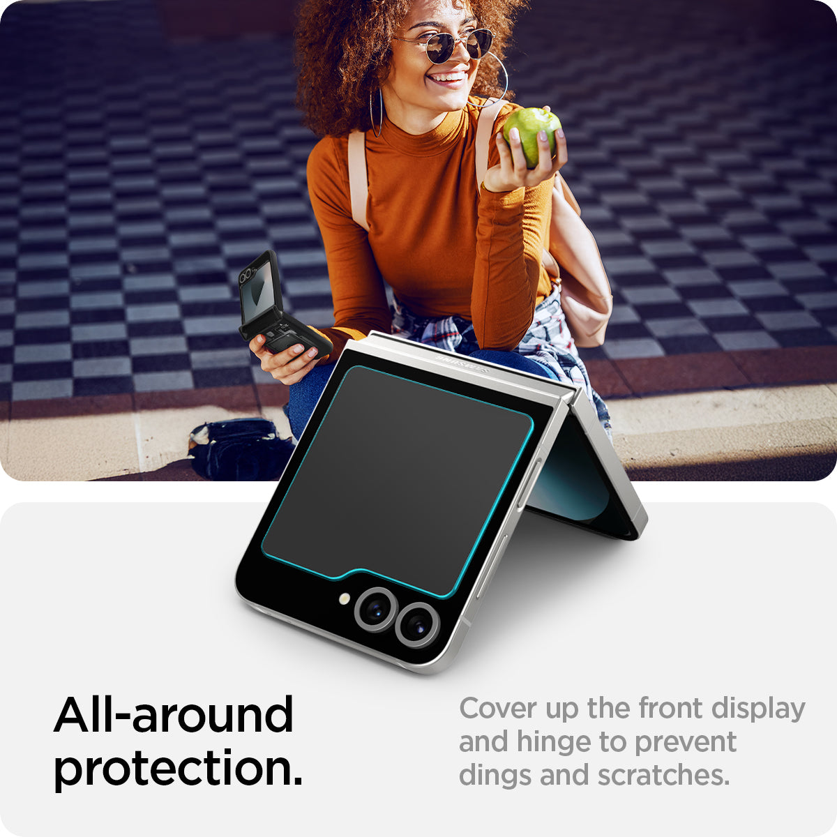 Galaxy Z Flip 7 FE Series - GLAS.tR EZ Fit