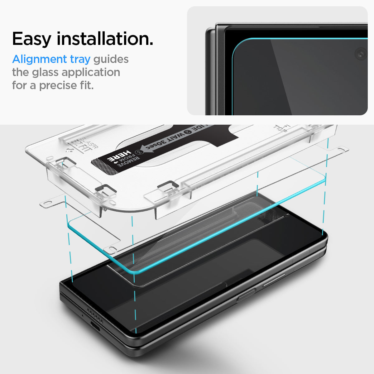 Galaxy Z Fold 5 Series - GLAS.tR EZ Fit