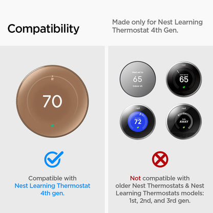 Google Nest Learning Thermostat 4th Gen Wall Plate