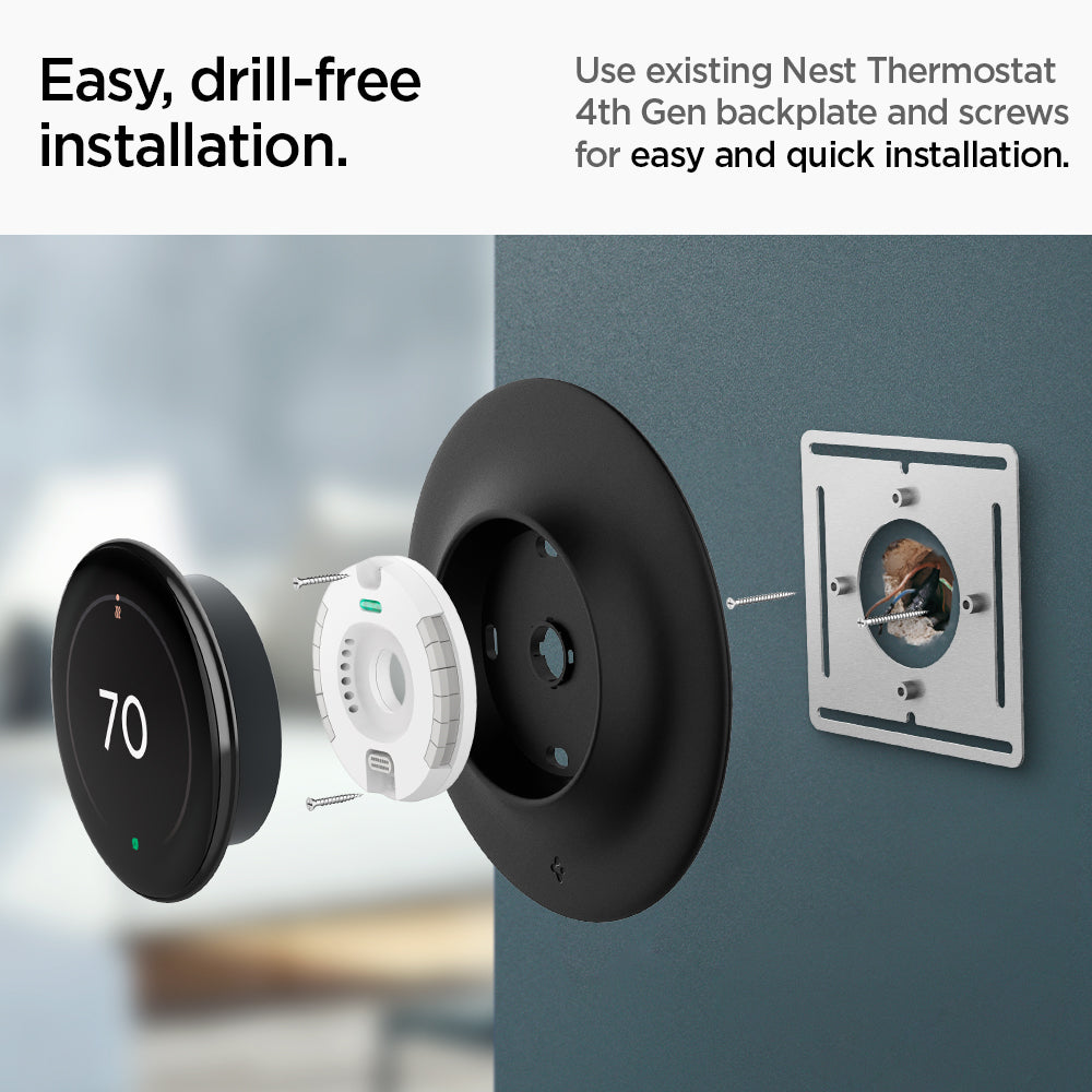 Google Nest Learning Thermostat 4th Gen Wall Plate