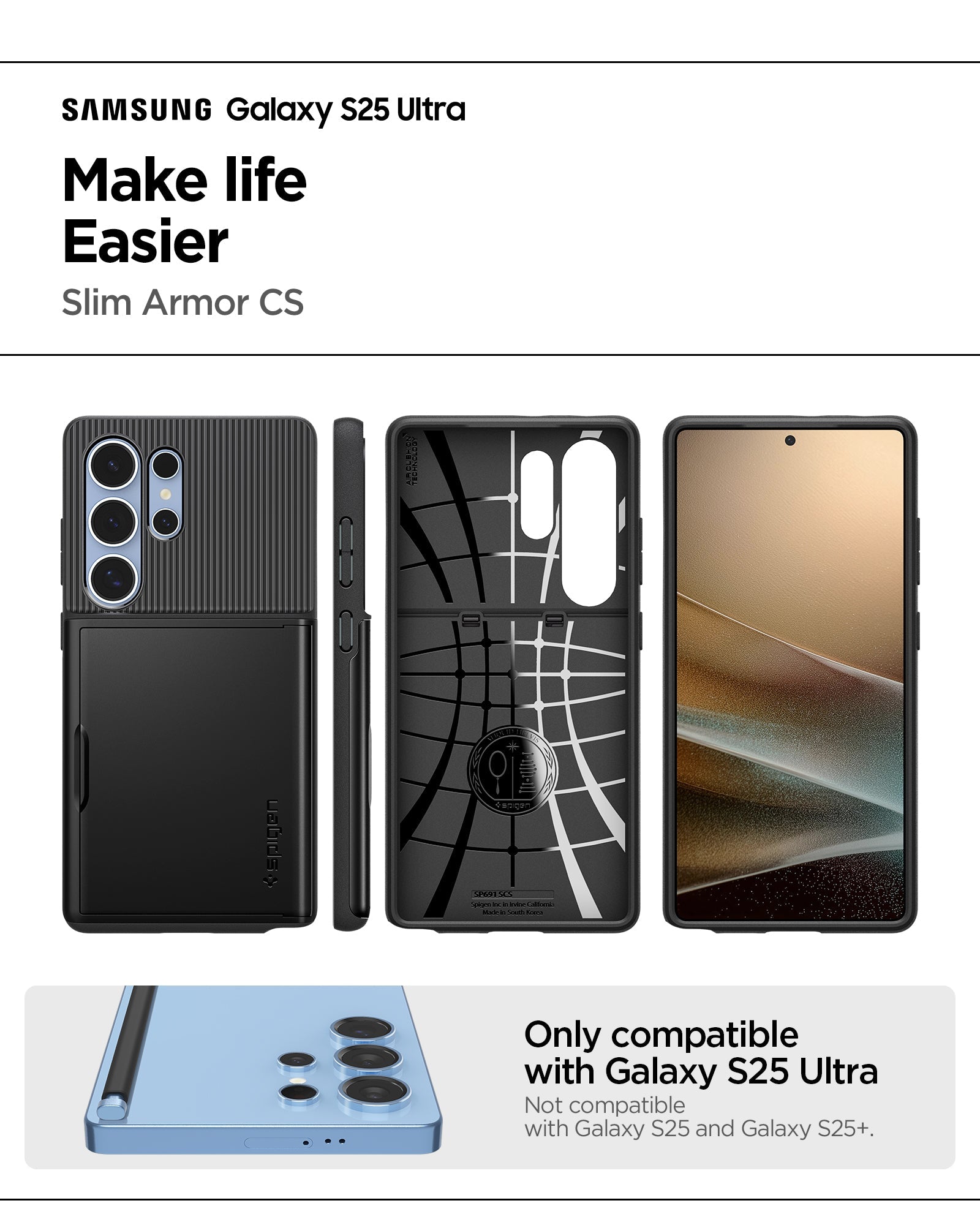 Galaxy S25 Series - Slim Armor CS