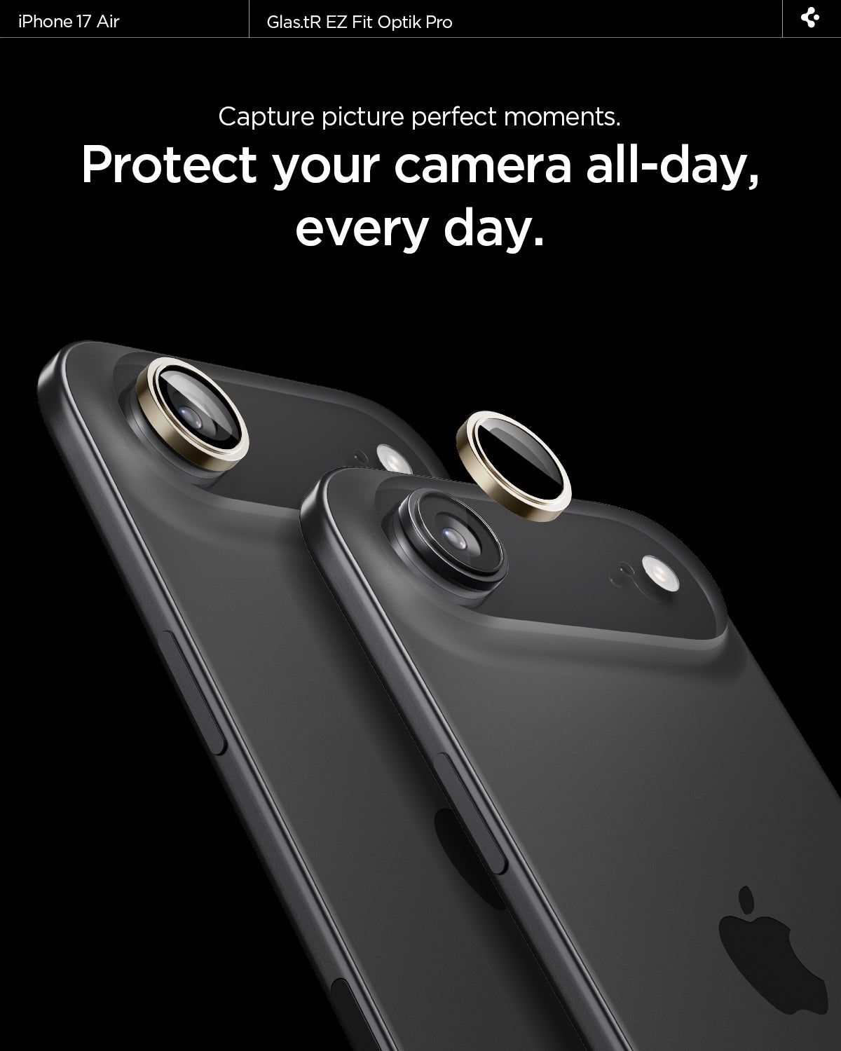 iPhone 17 Series - Optik Pro EZ Fit Lens Protector
