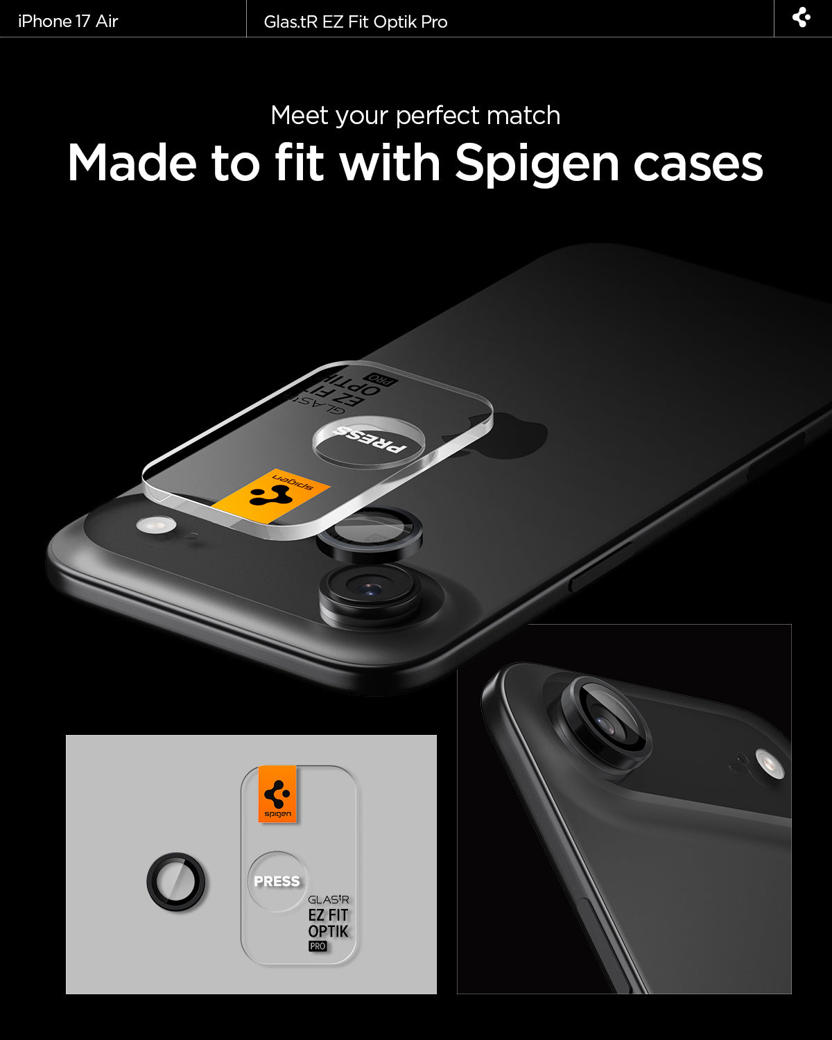 iPhone 17 Series - Optik Pro EZ Fit Lens Protector