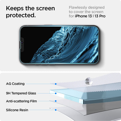 iPhone 13 Series - EZ Fit GLAS.tR | Sensor Protected