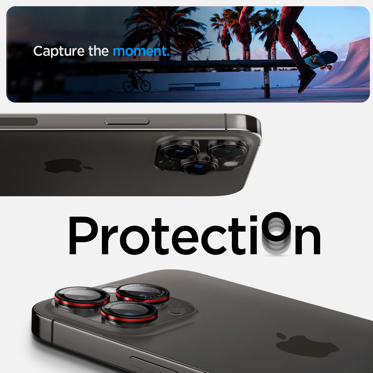 iPhone 15 Series - Optik Pro EZ Fit Lens Protector