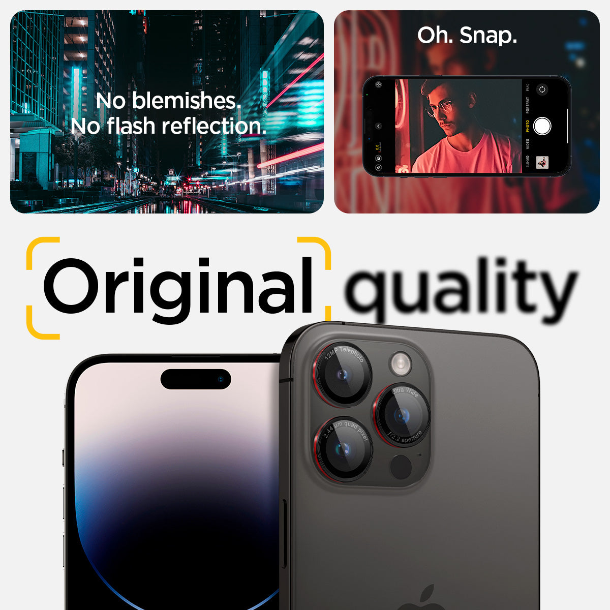 iPhone 14 Series - EZ Fit Optik Pro Lens Protector